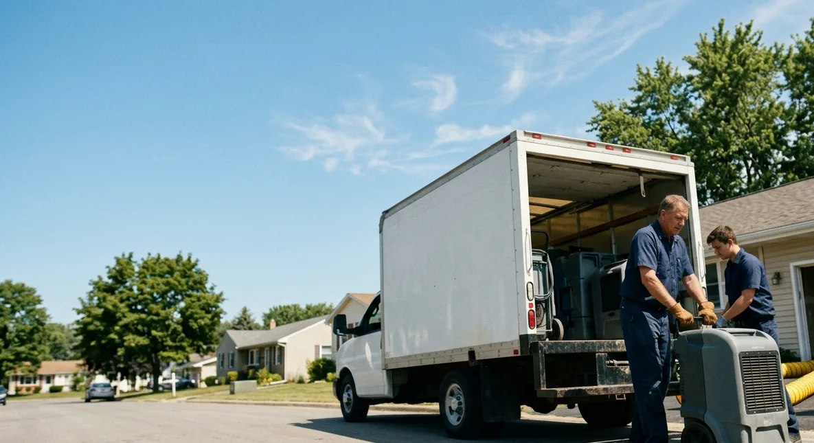 Water Damage Cleanup in Camanche, IA near me